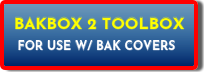 BAKBOX 2 TOOLBOX FOR BAK INDUSTRIES TRUCK BED COVERS