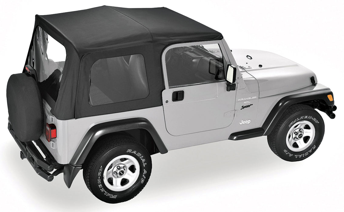 Jeep YJ Replacement Soft Top Material Only Replay Top 88-95 Wrangler Y —  