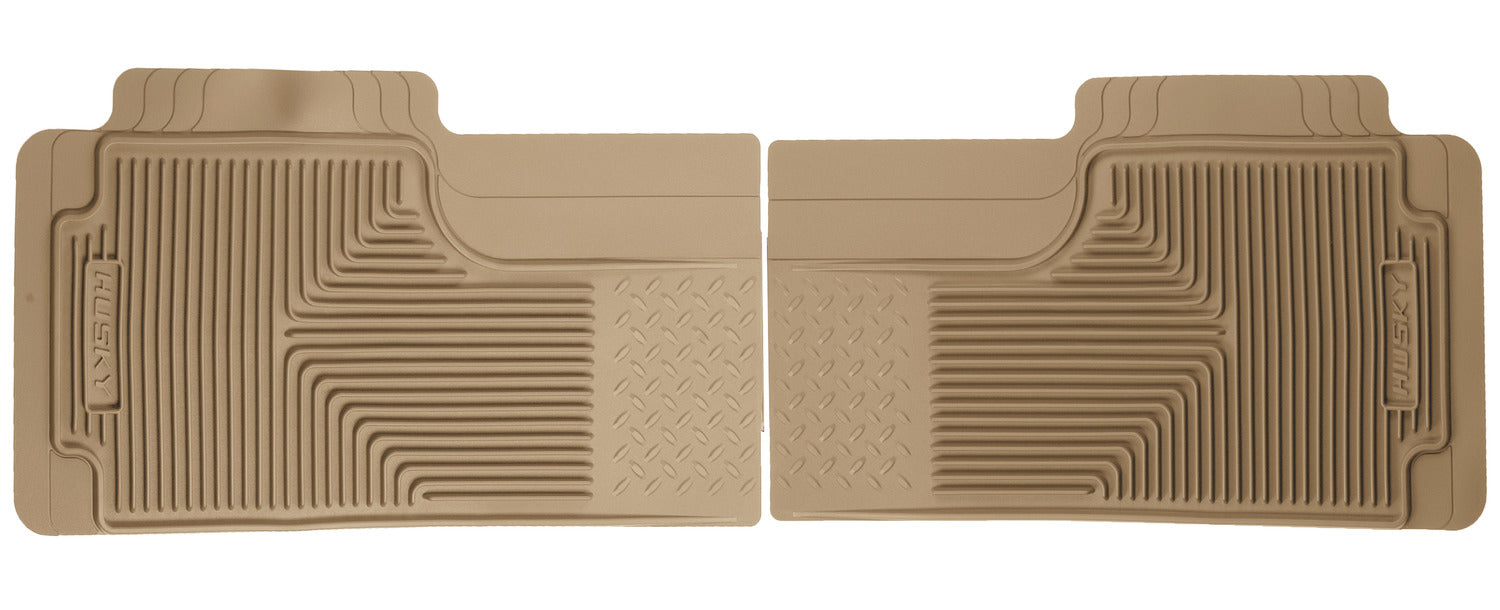 Husky 52013 Heavy Duty Floor Mat 2nd Or 3rd Row Tan