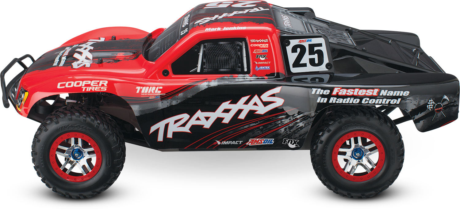 traxxas slash red bull body