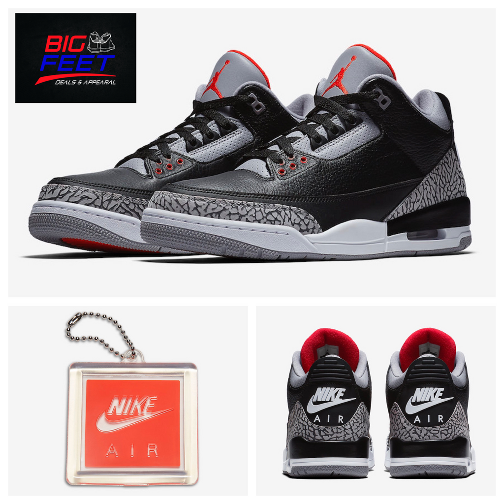 jordan 3 black cement og 1988