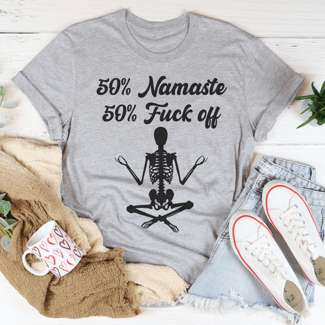 50% Namaste Tee - Unisex/Women