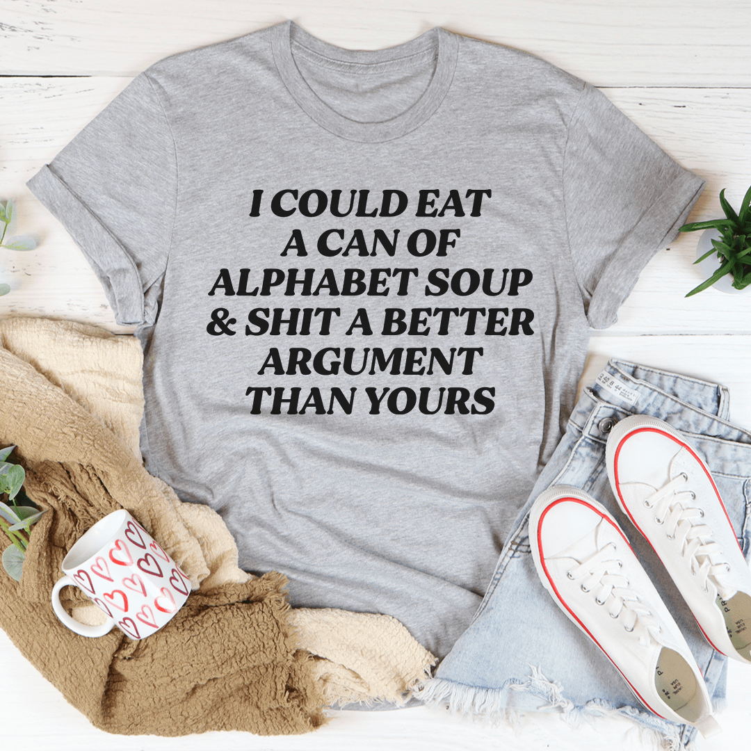 Alphabet Soup Tee - Unisex/Women