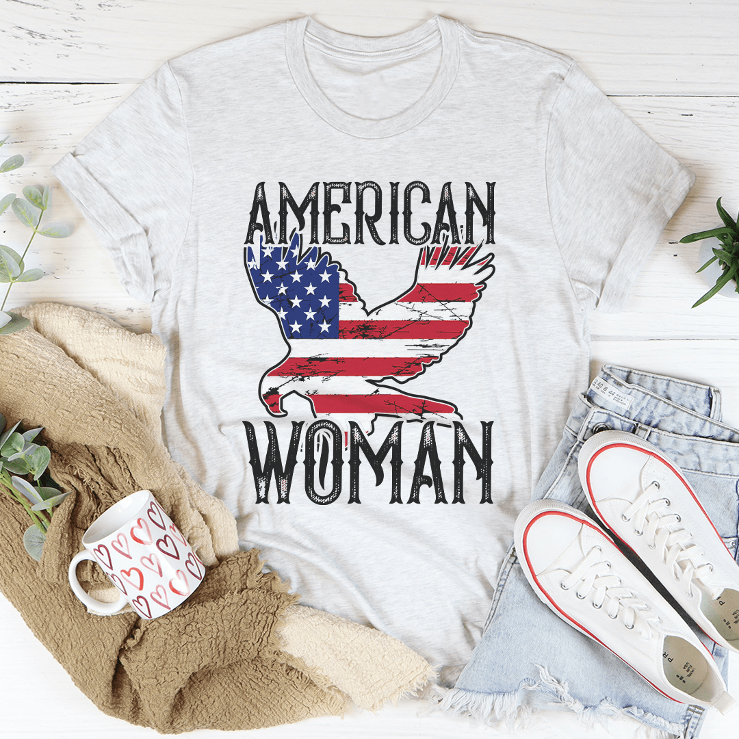 American Woman Eagle Tee - Unisex/Women