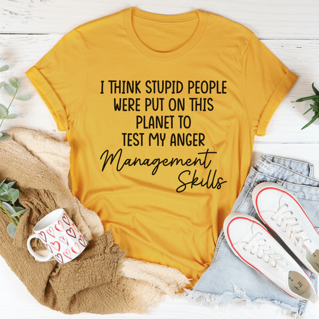 Anger Management Skills Tee - Unisex/Women