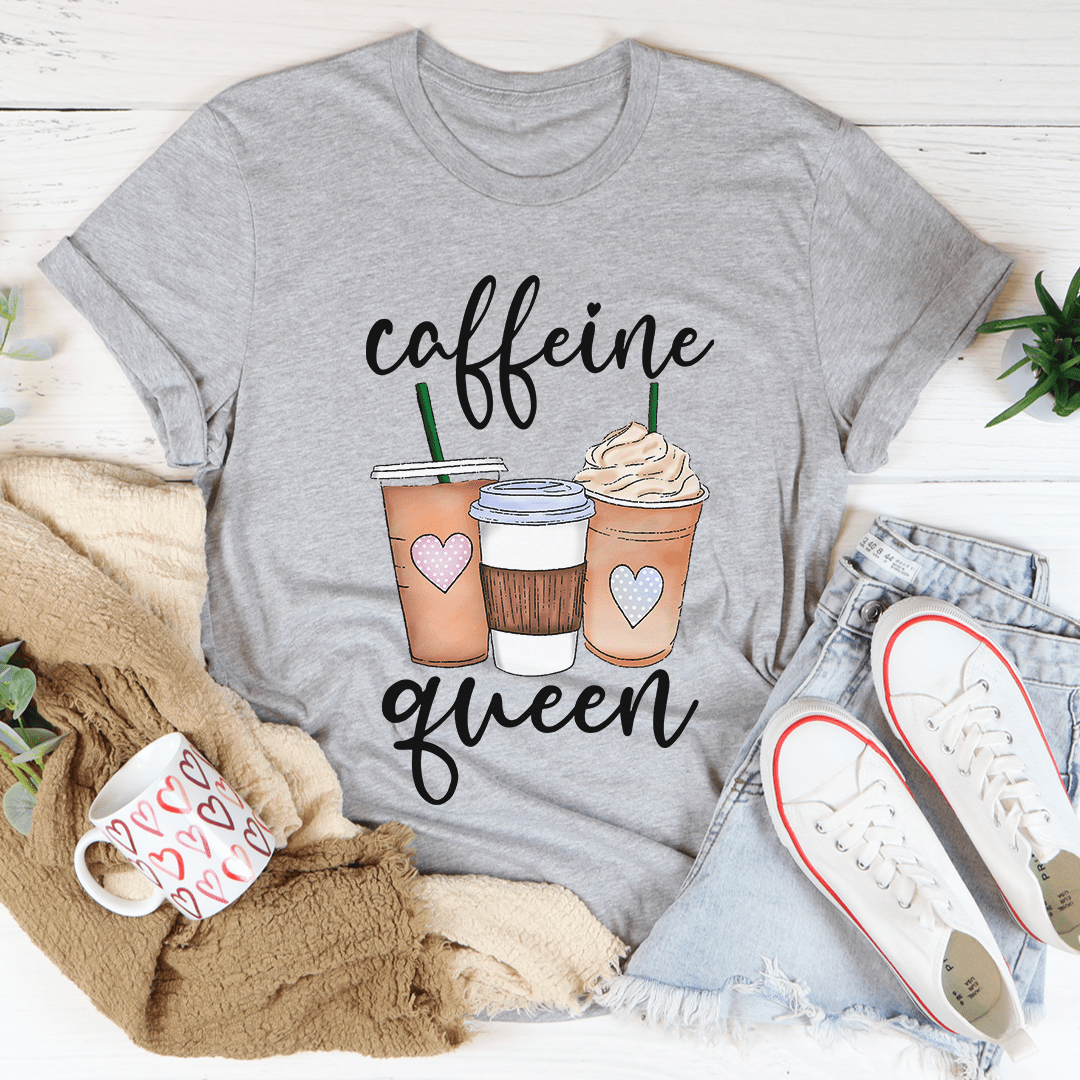 Caffeine Queen Tee - Unisex/Women
