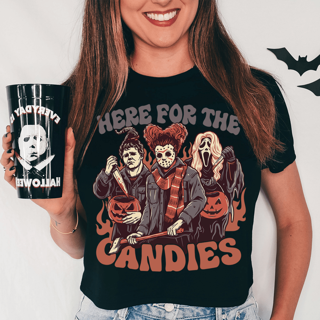 Here For The Candies Tee - Unisex/Women