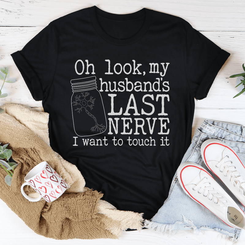 Husband's Last Nerve Tee – Peachy Sunday