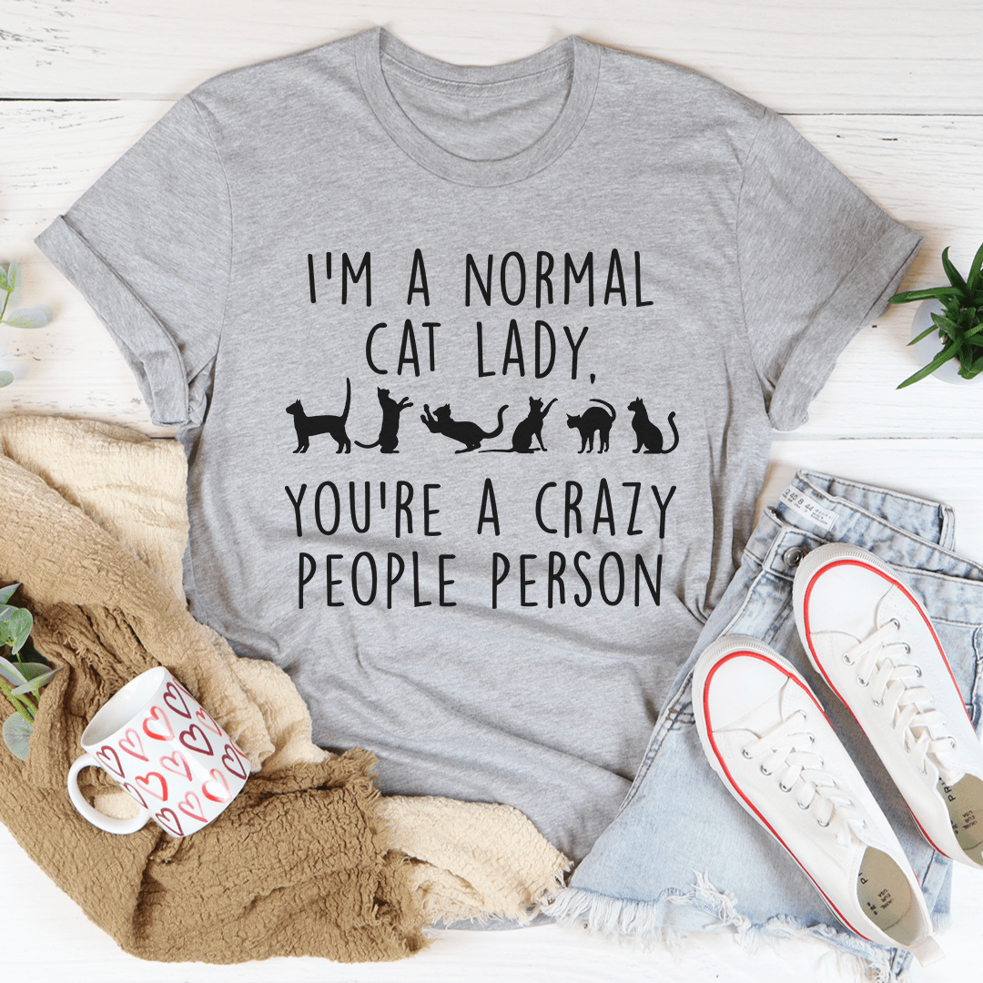 I'm A Normal Cat Lady Tee - Unisex/Women