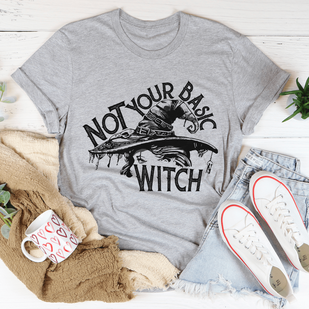 Not Your Basic Witch Tee - Unisex/Women