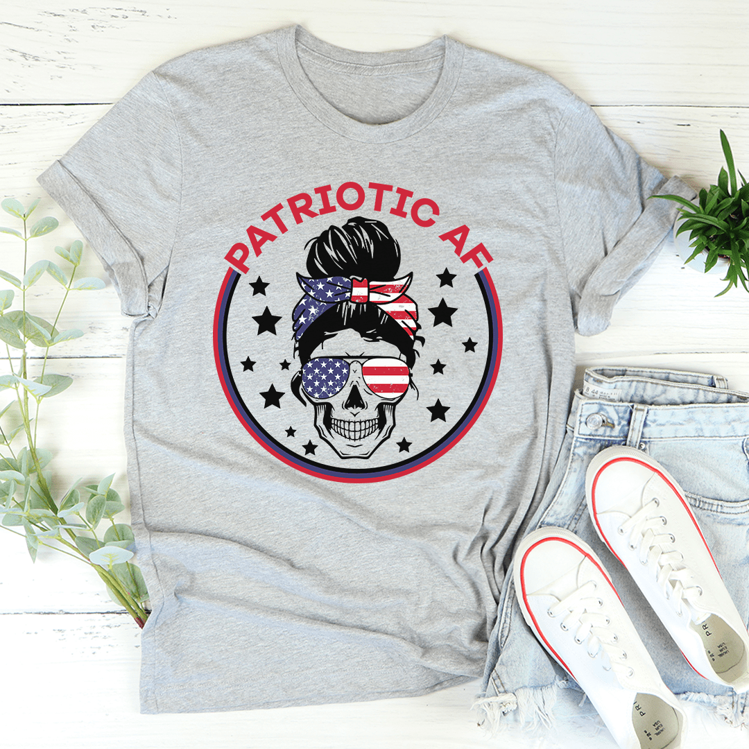 Patriotic AF Tee - Unisex/Women