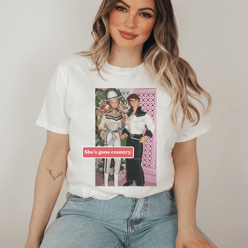 She's Gone Country Tee – Peachy Sunday