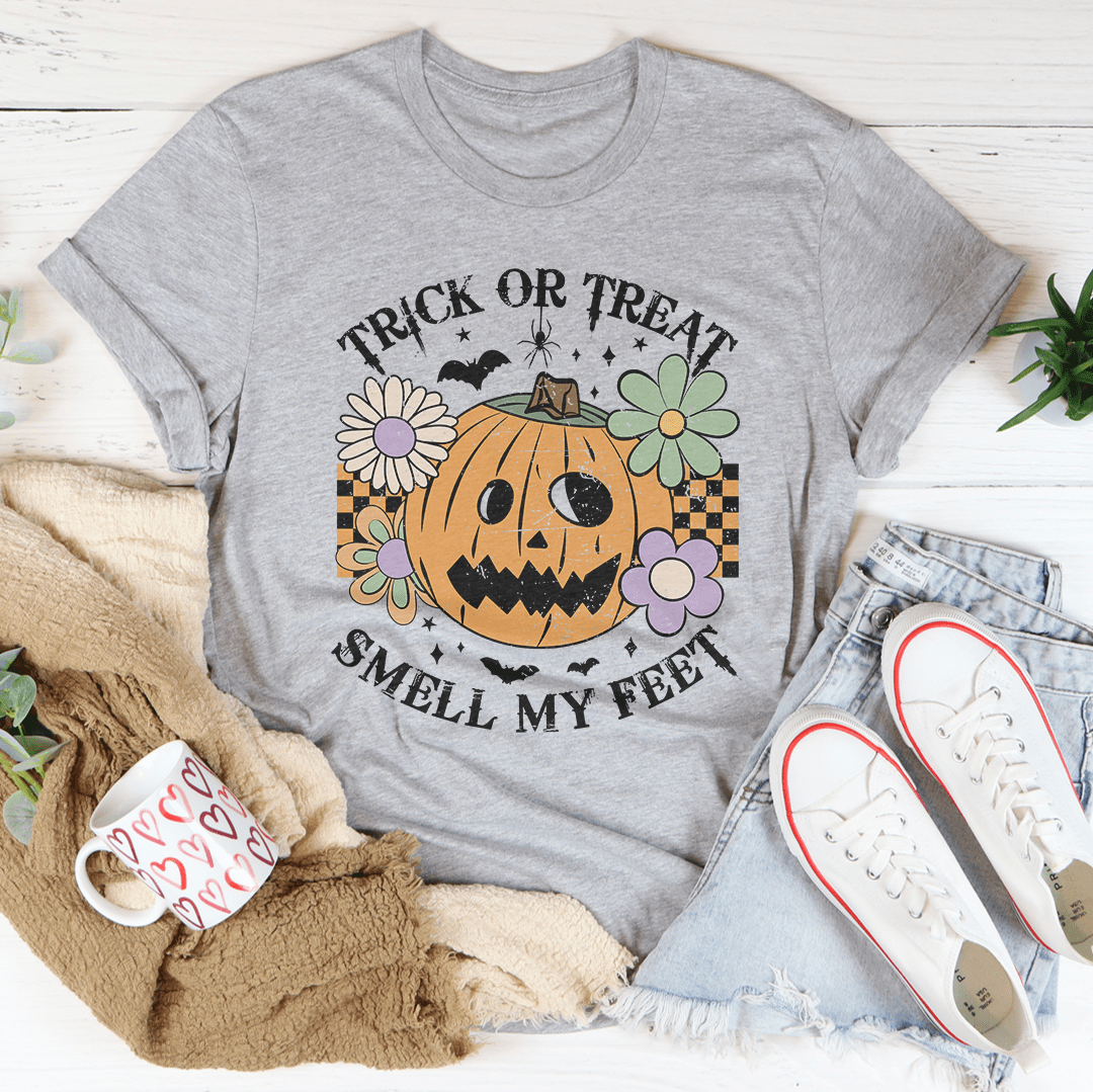 Trick Or Treat Smell My Feet Tee - Unisex/Women