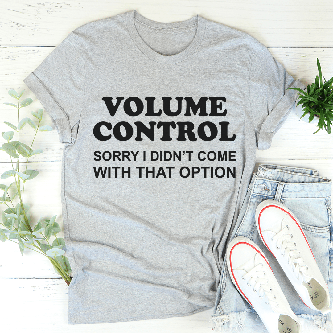 Volume Control Tee - Unisex/Women