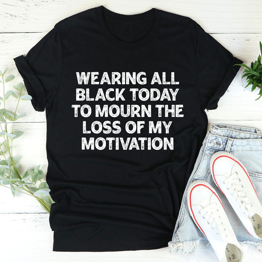 Wearing All Black Today Tee - Unisex/Women