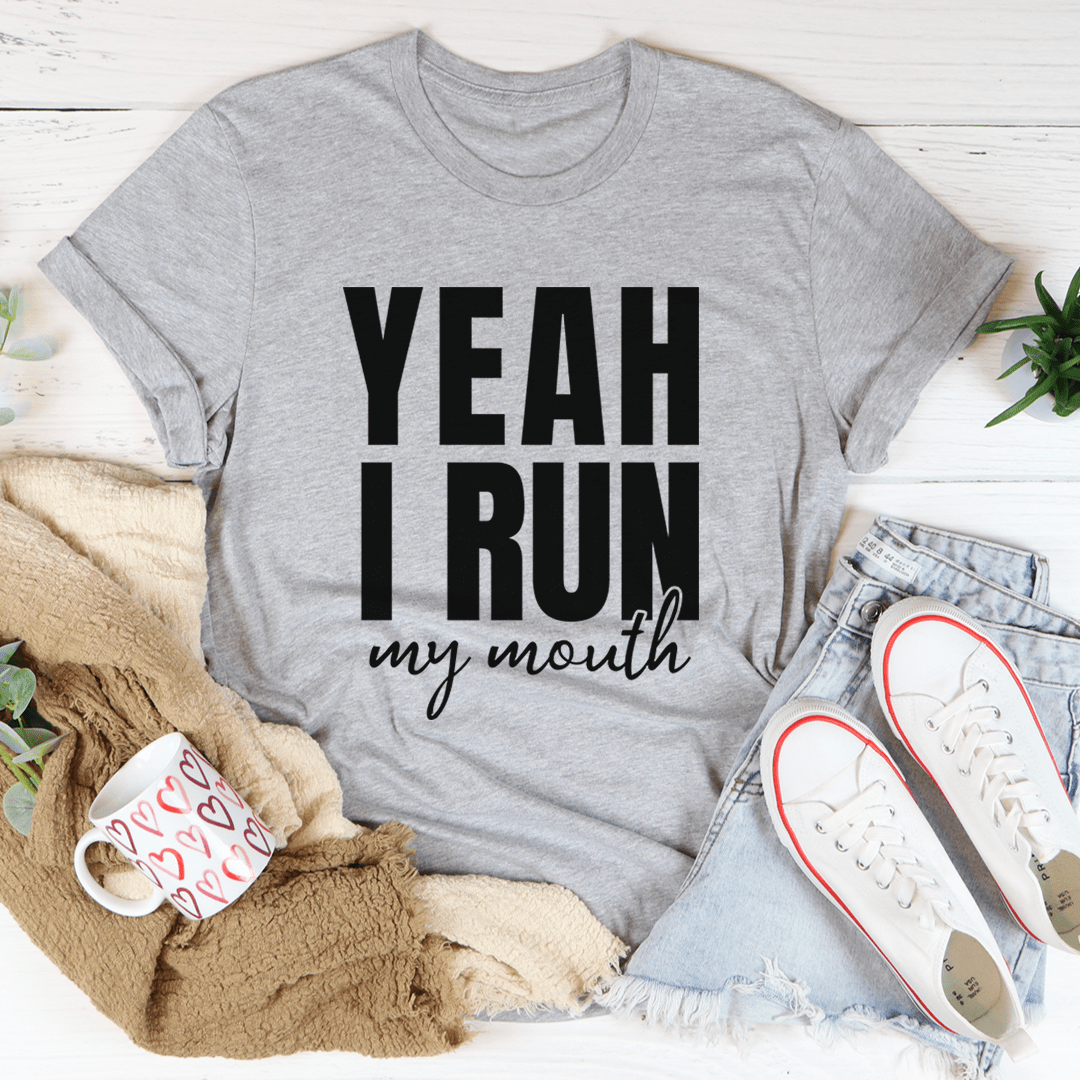 Yeah I Run Tee - Unisex/Women