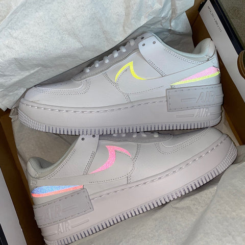 air force 1 shadow rainbow