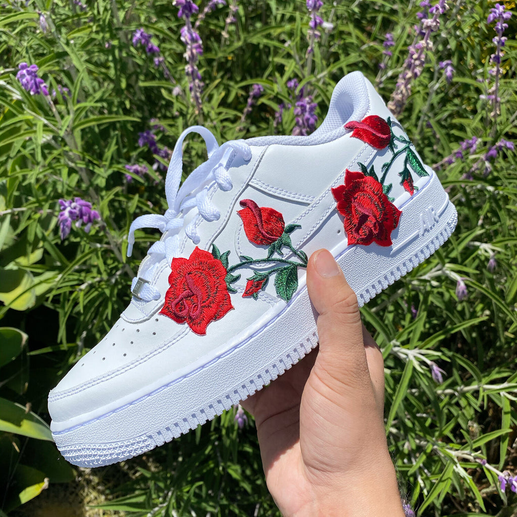 embroidered air force ones