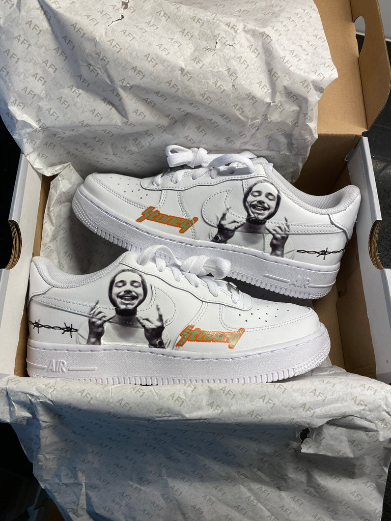 post malone air force ones