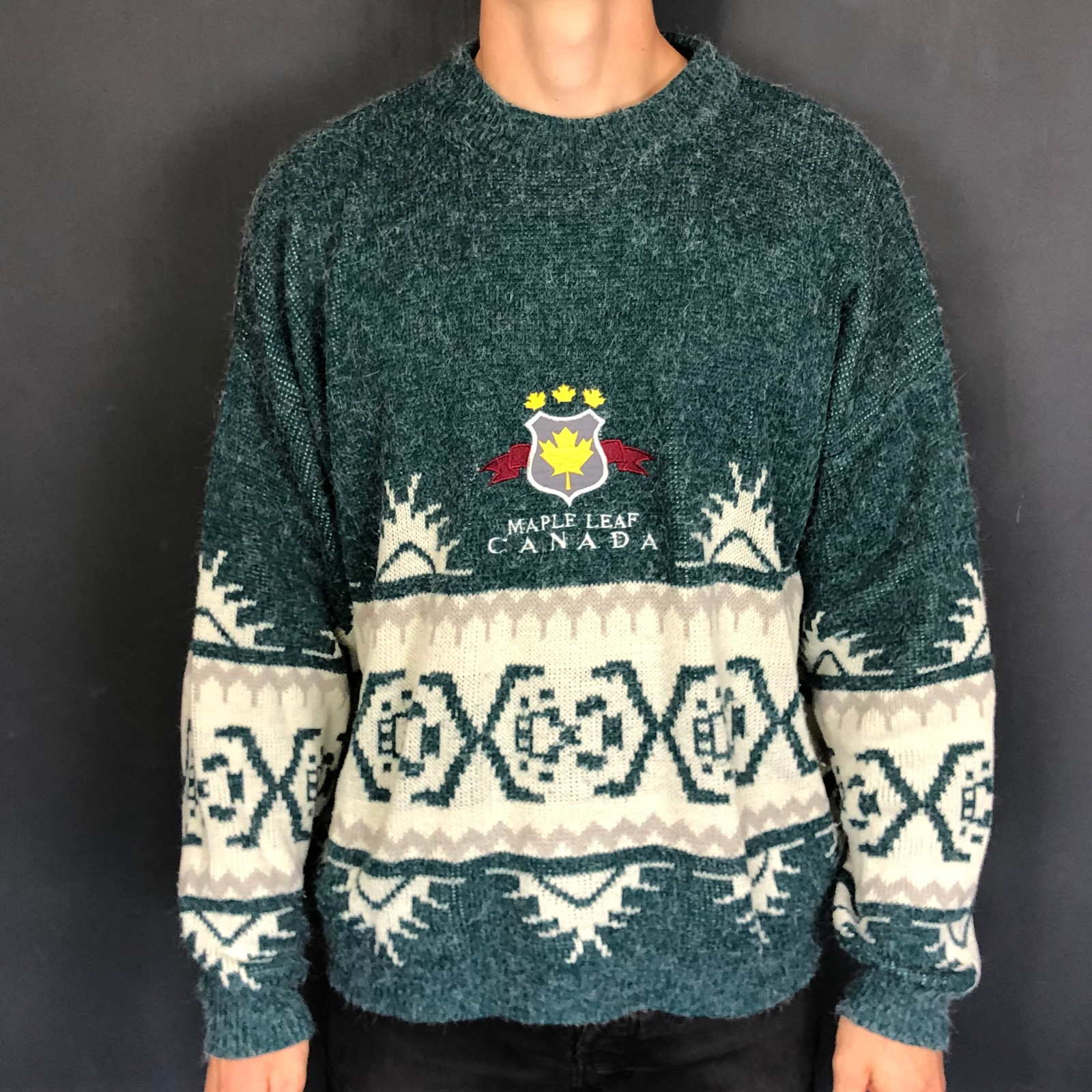Vintage Toronto Maple Leafs Knit Sweater 