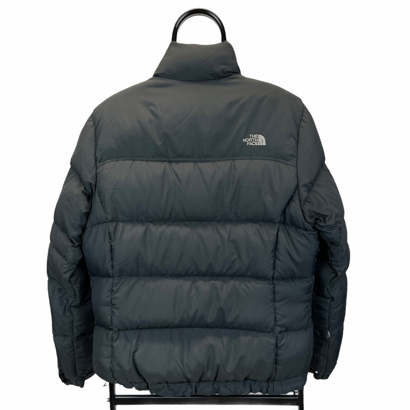 THE NORTH FACE NUPTSE 700 PUFFER JACKET IN BLACK/DARK GREY - MEN'S SMA ...