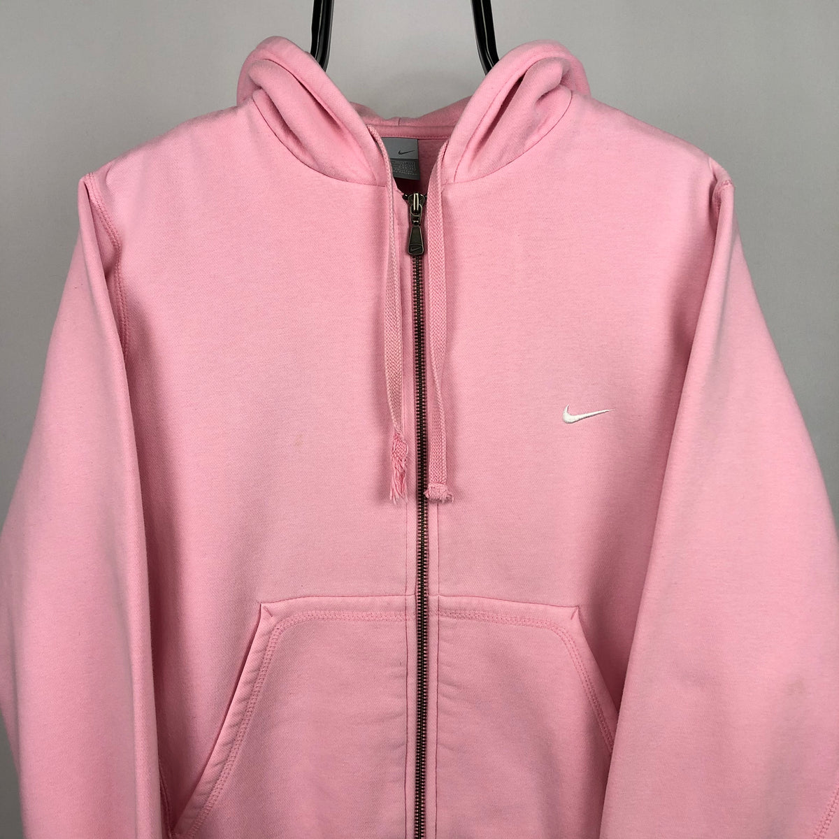 nike pink vintage hoodie