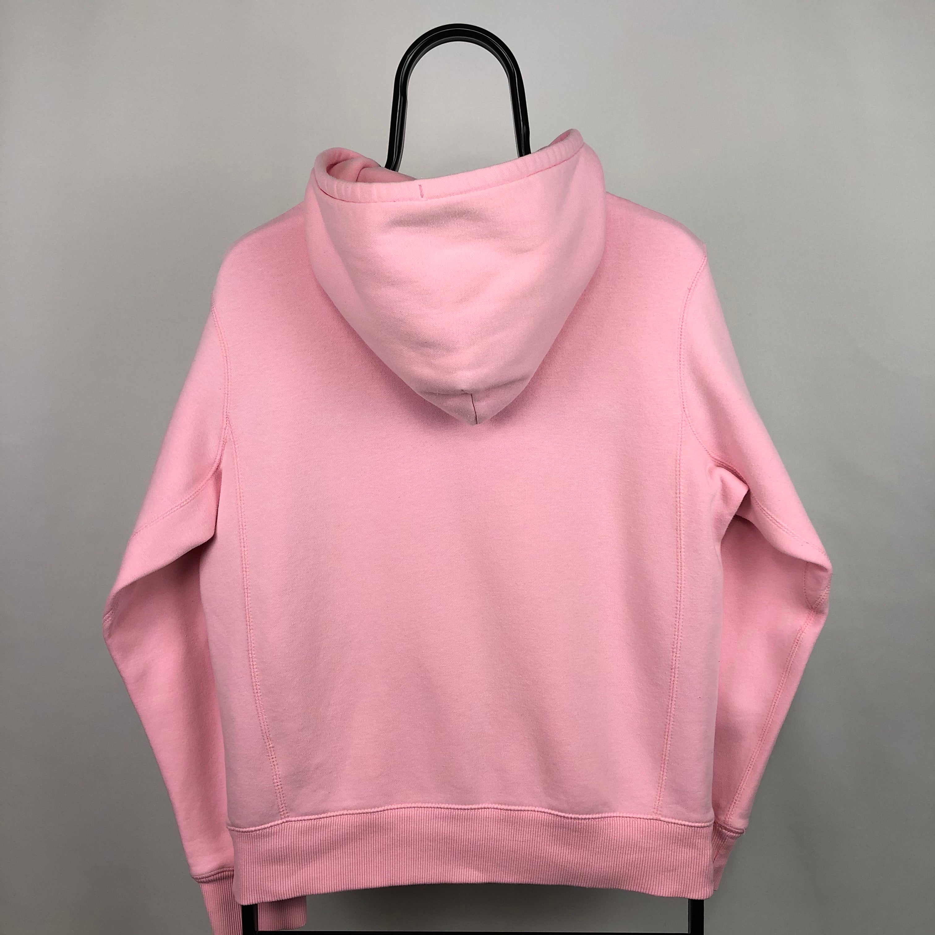 Vintage Nike Zip Up Hoodie in Baby Pink - Men's Small/Women's Medium ...