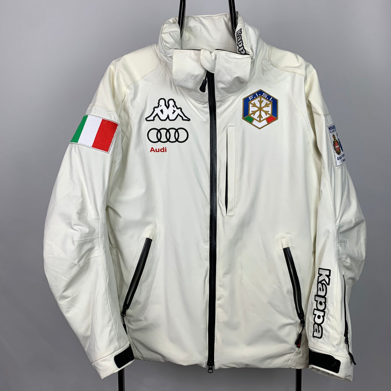 Kappa Team Italy Ski Jacket - Men's Medium/Women's Large - Vintique ...
