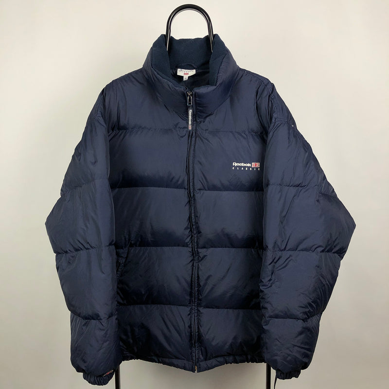 Vintage Reebok Classic Puffer Jacket - Men's XL/Women's XXL - Vintique ...