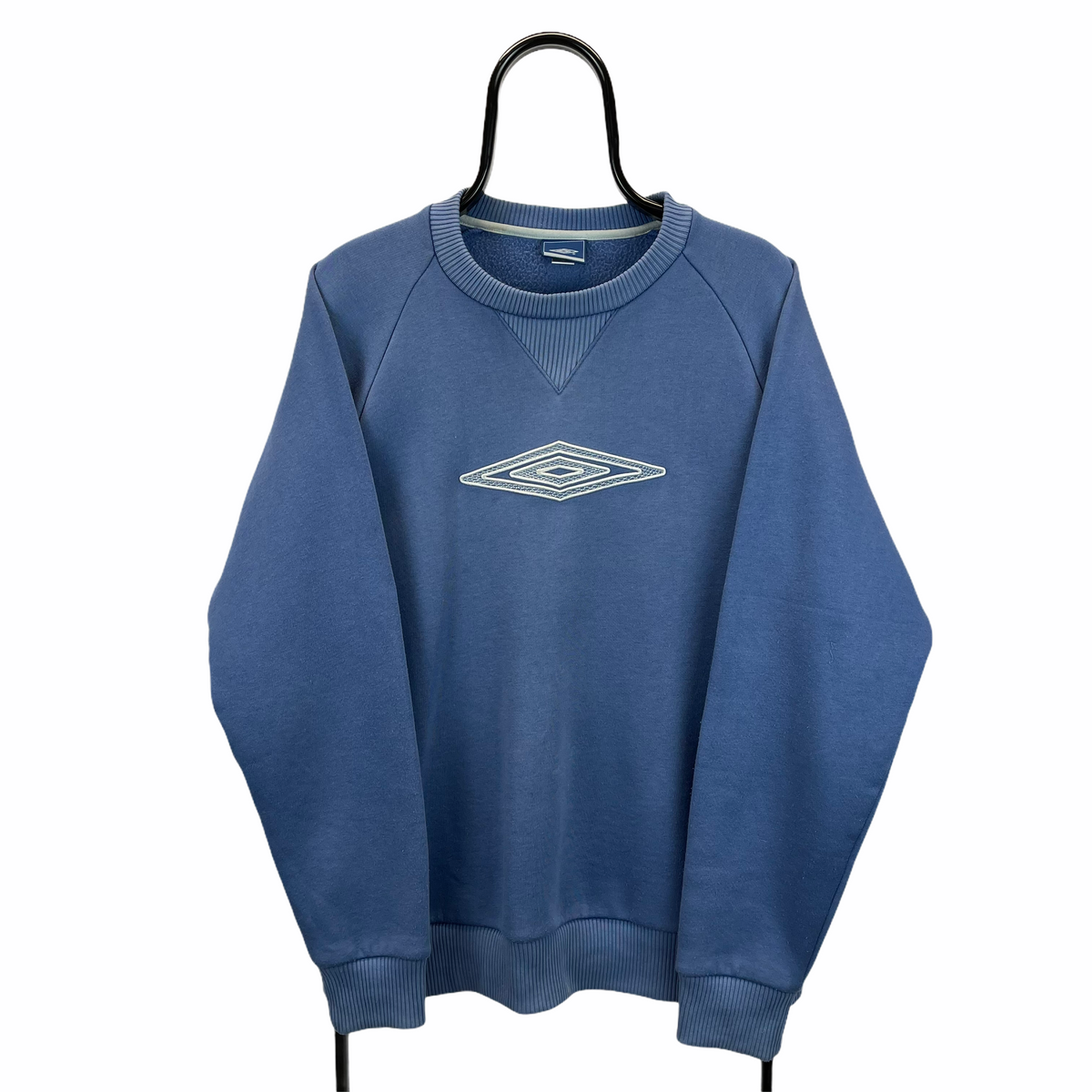 Vintage Umbro Big Logo Sweatshirt in Light Blue - Men's Medium/Women's ...