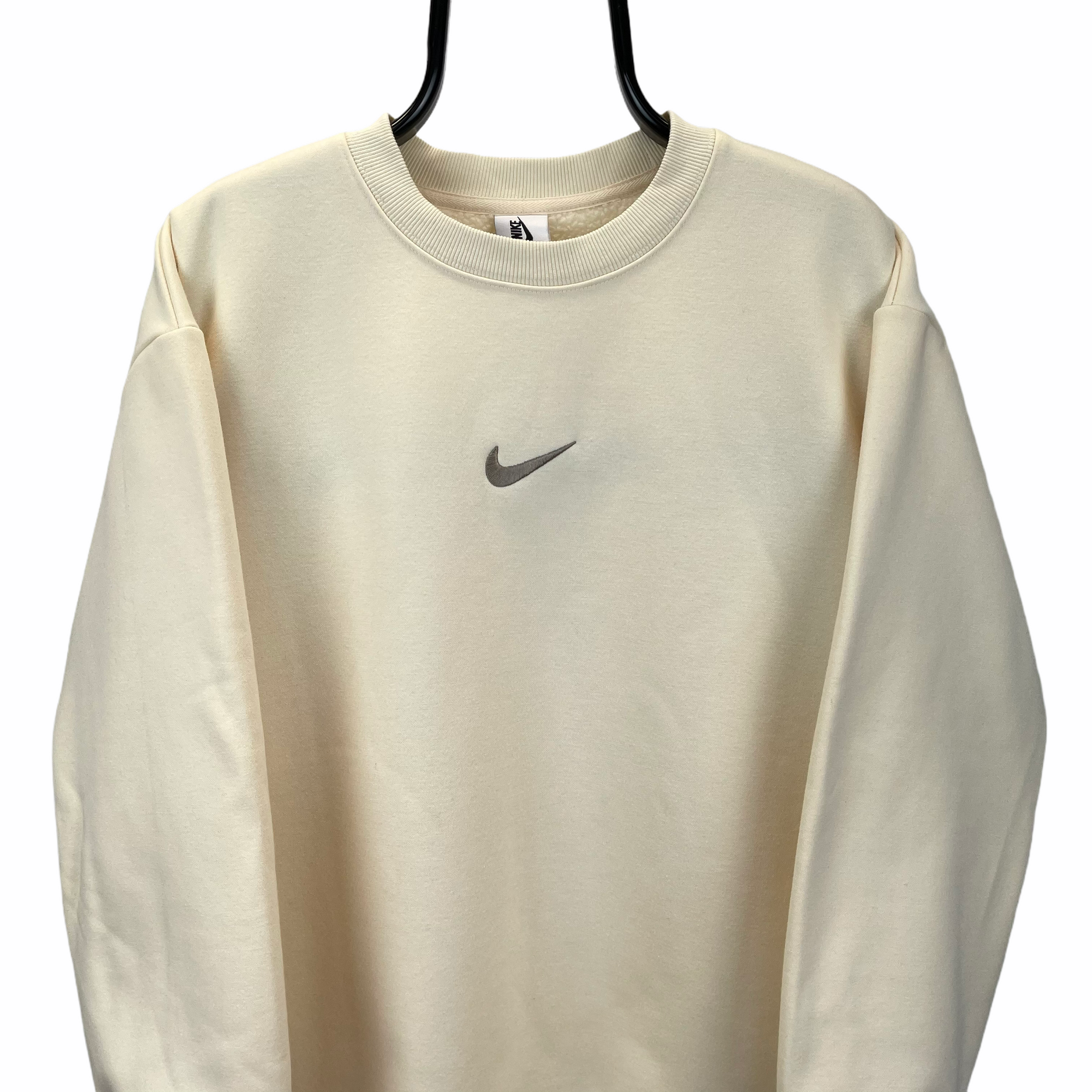 beige nike sweatshirt mens