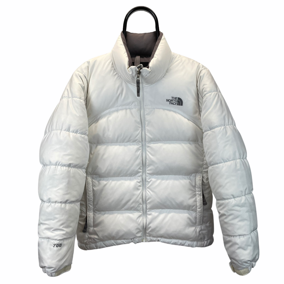 The North Face Nuptse 700 Down Puffer Jacket in White - Men's Small/Wo ...