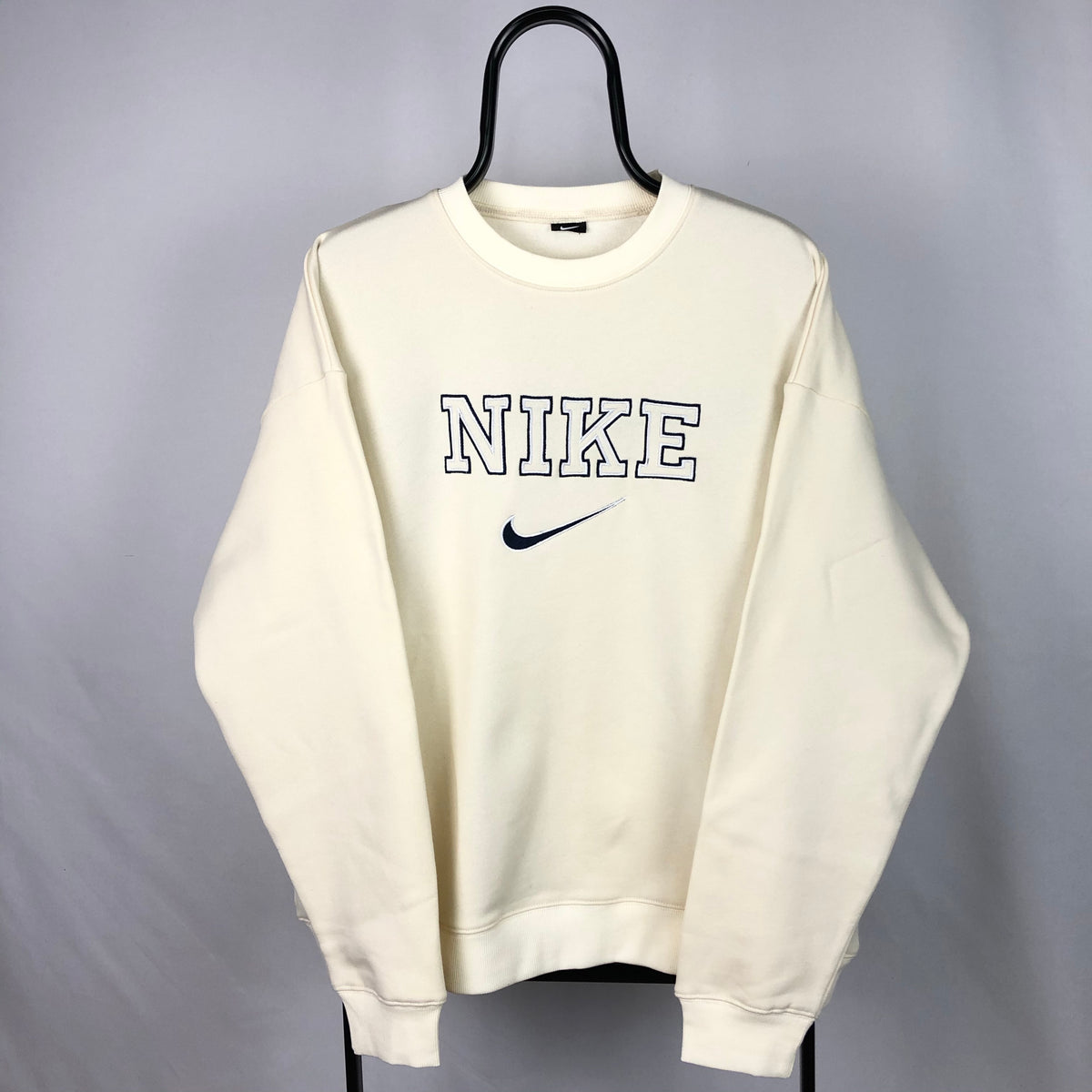 Nike Spellout Sweatshirt in Cream - Men's Large/Women's XL - Vintique ...