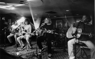 Def Leppard perform at the Wapentake in 1995