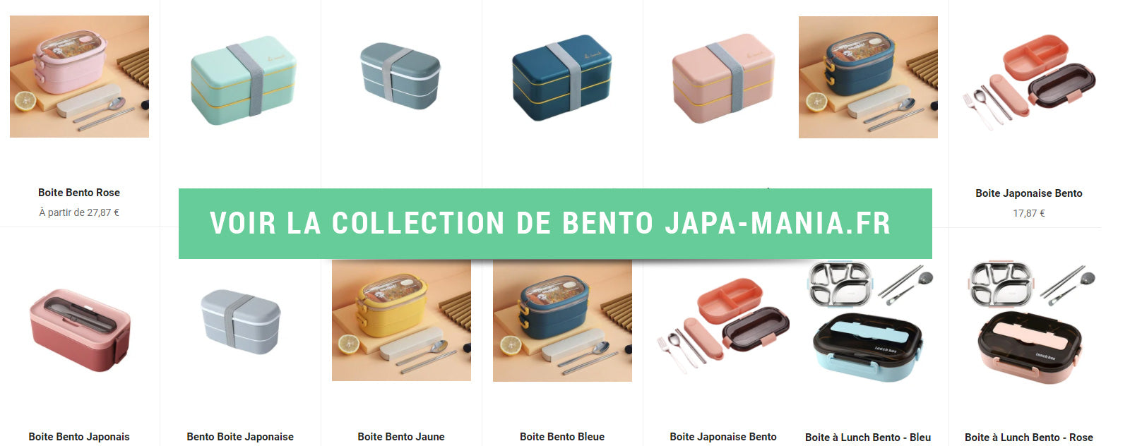 Collection Bento Japonais