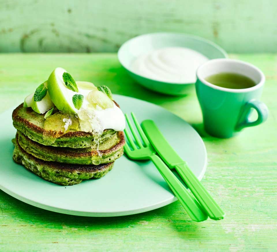 Recettes pancakes matcha