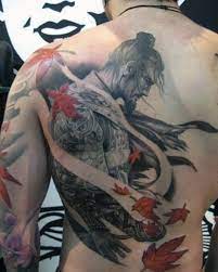 tatouage japonais samourai