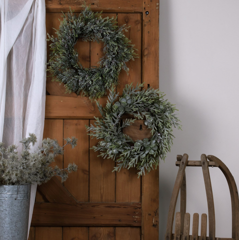 Frosted Pine Wreath