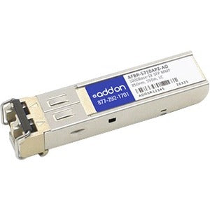 AddOn Avago AFBR-5710APZ Compatible TAA Compliant 1000Base-SX SFP Transceiver (MMF, 850nm, 550m, LC) Default Title