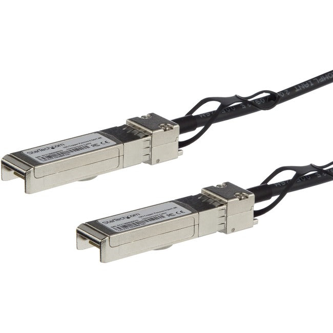 StarTech.com Cisco SFP-H10GB-CU1M Compatible SFP+ Direct-Attach Twinax Cable - 0.5 m (1.6 ft) - 10 Gbps - Passive DAC Copper Cable - RJ45 Mini-GBIC Cable Default Title