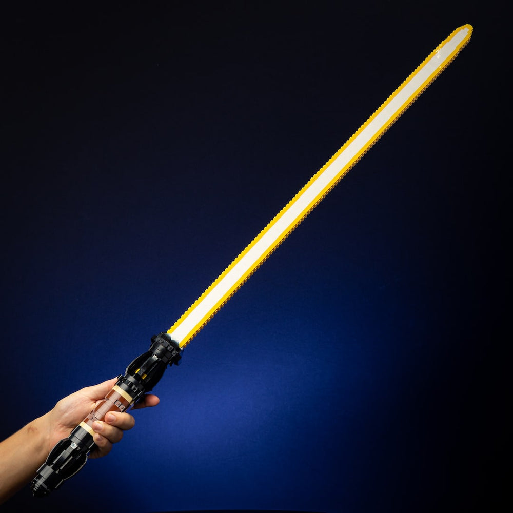 Luke's Saber Life-Sized Replica  Build it Yourself with LEGO® – Bricker  Builds