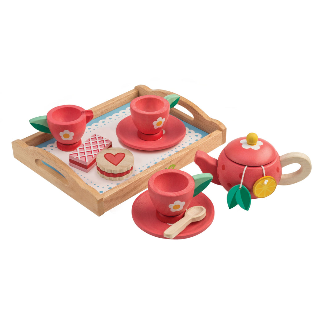 Tender Leaf Toys : dinette en bois birdie tea set - trompette-store, jouets  et jeux écologiques et affiches design
