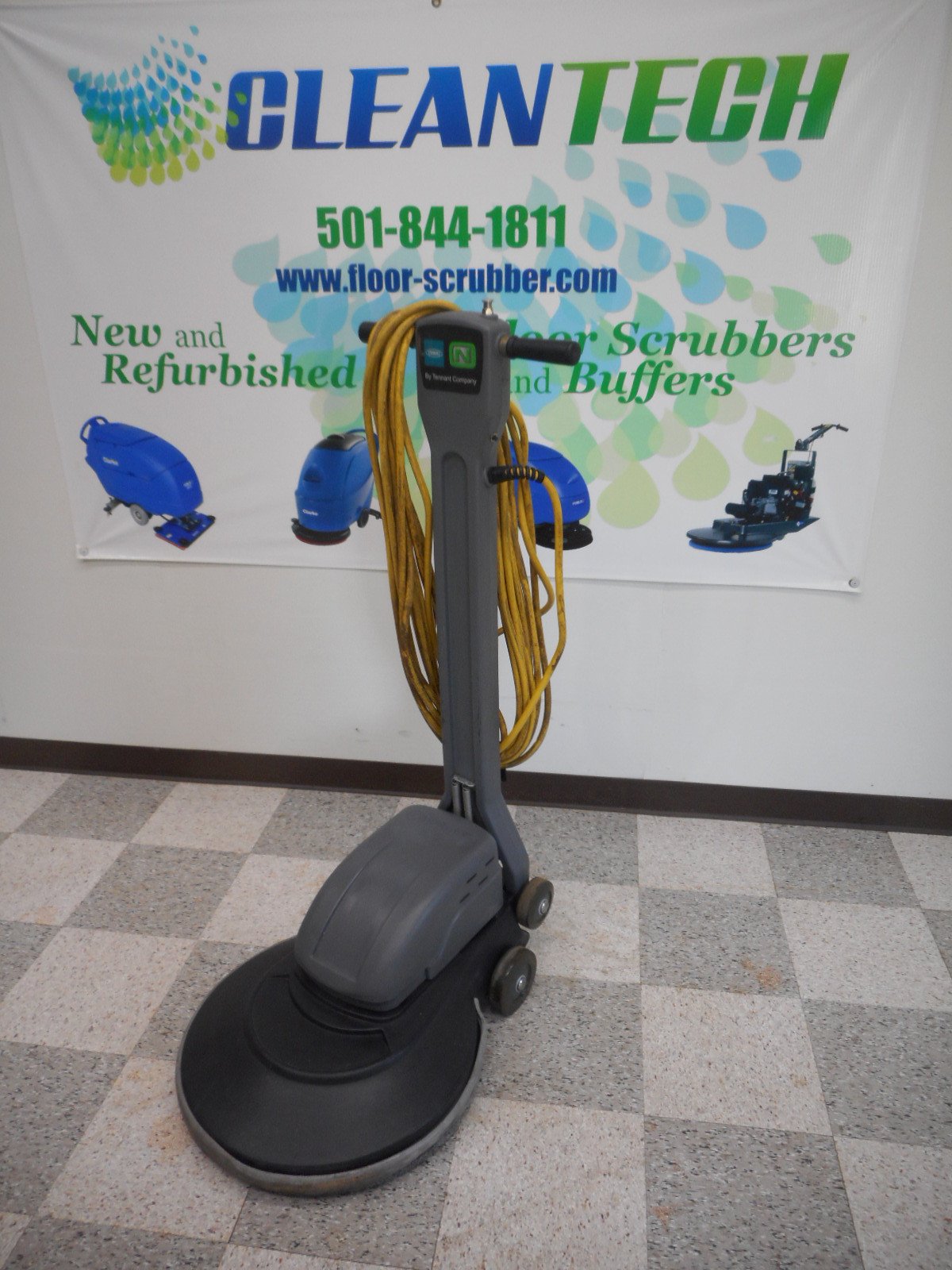 Tennant Nobles Br 1600 Ndc High Speed Corded Floor Buffer