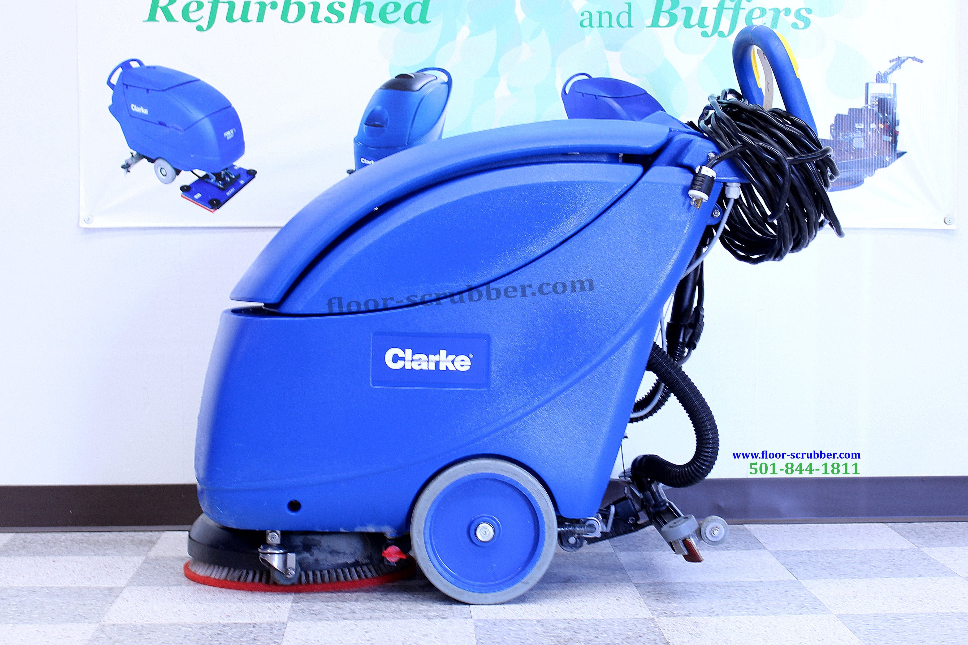 Walk-behind scrubber - SABER COMPACT 16 SP - WINDSOR