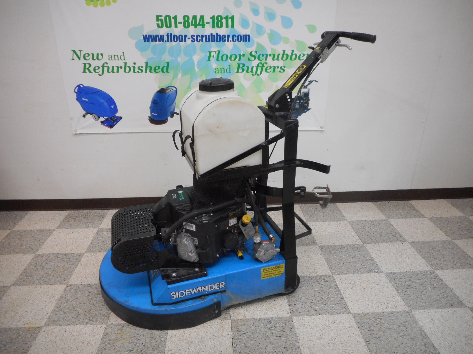 Aztec Sidewinder 30 Propane Floor Stripper