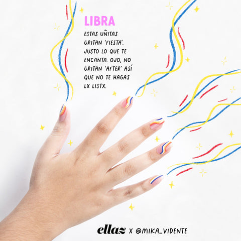 Uñas segun tu signo Libra- mika vidente - ellaz