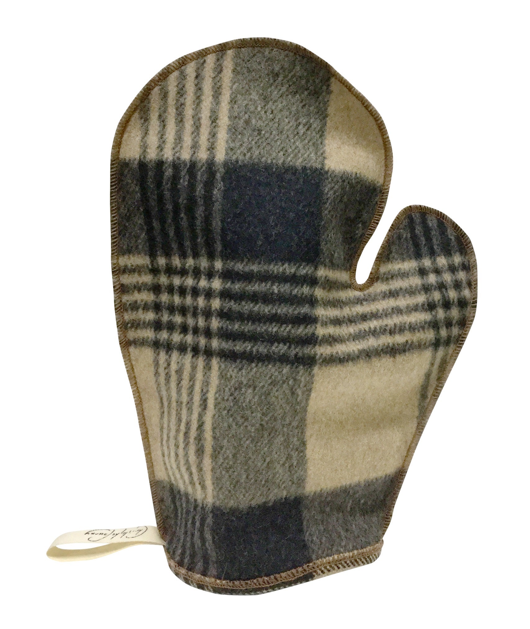 flannel mitt