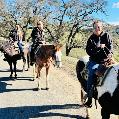 Horse ride @ Alisal Ranch