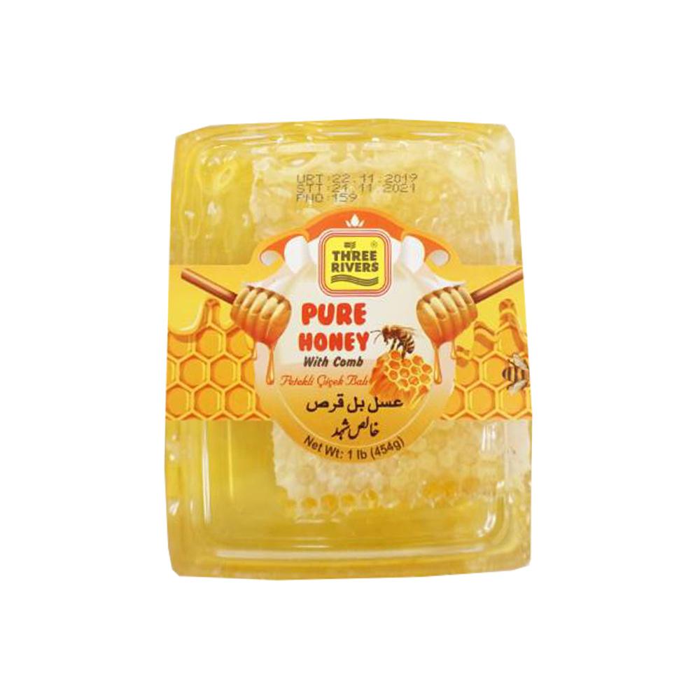 3 Rivers Pure Honey W/ Comb Mekkah Mart