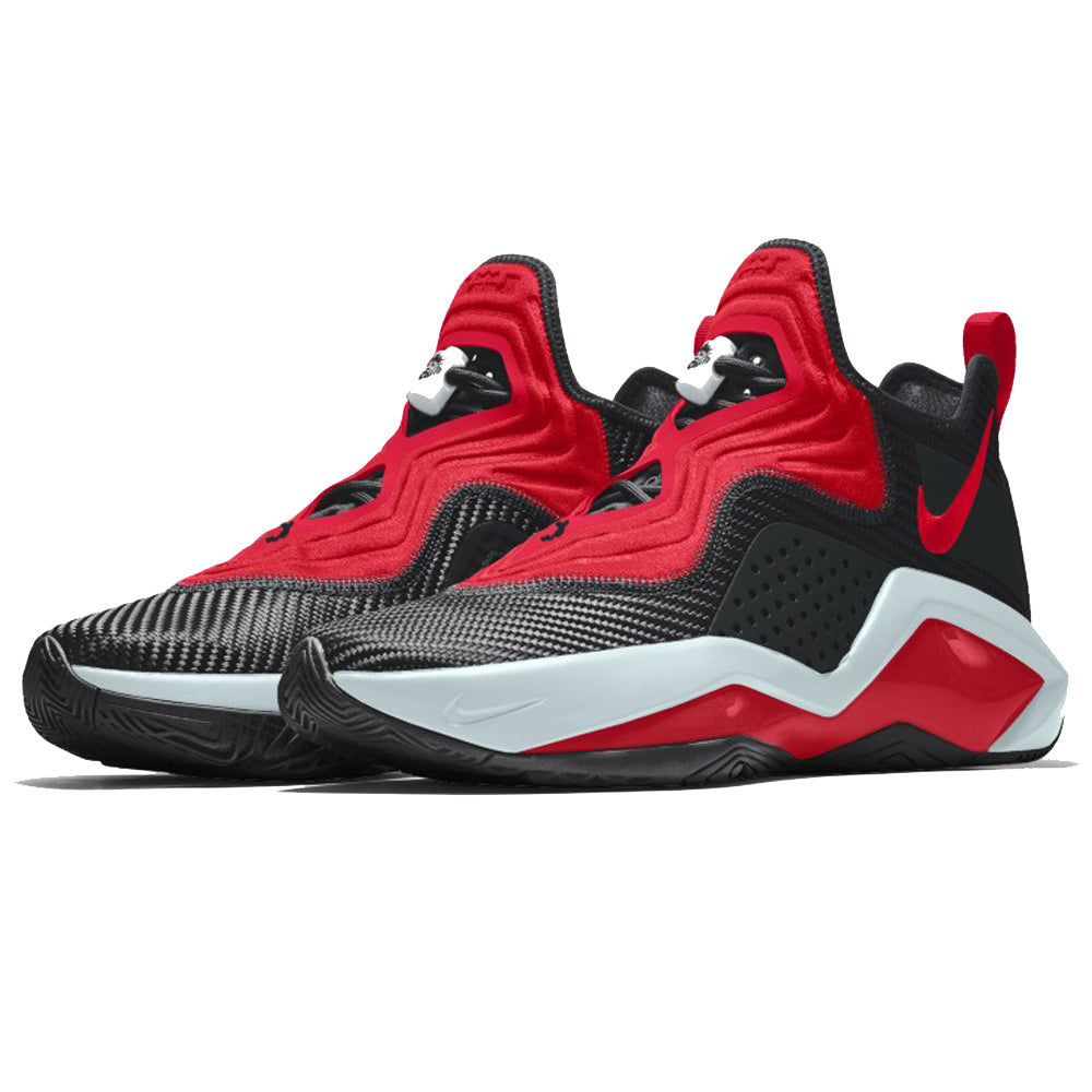 red and black lebron soldiers